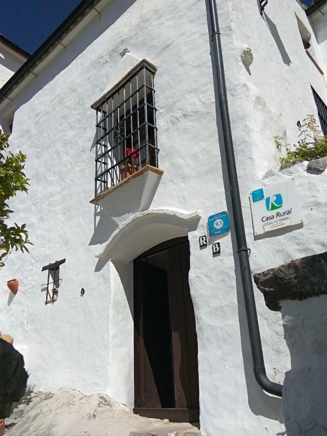 Conjunto Rural Casa Victoria Pensionat Villaluenga Del Rosario Exteriör bild